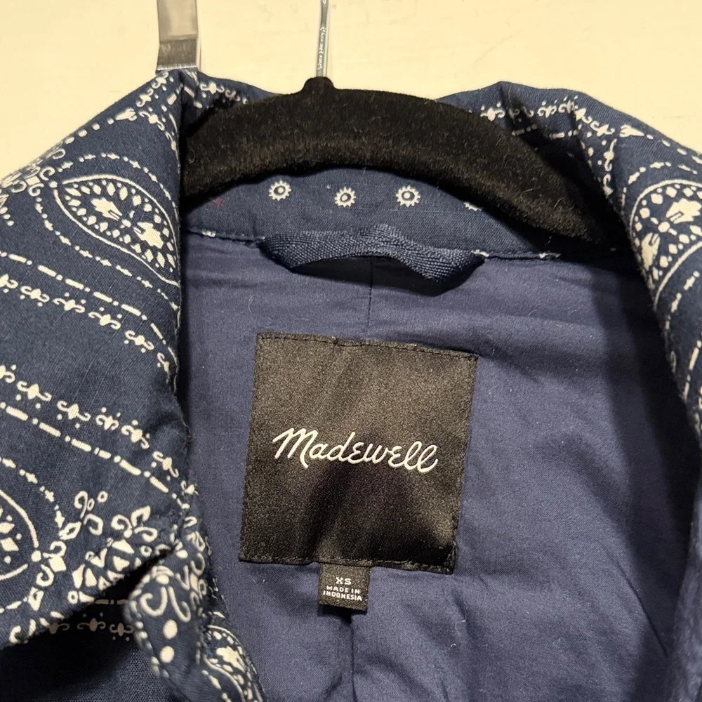 Madewell Bandana Printed padded jacket - Picture 2 of 3